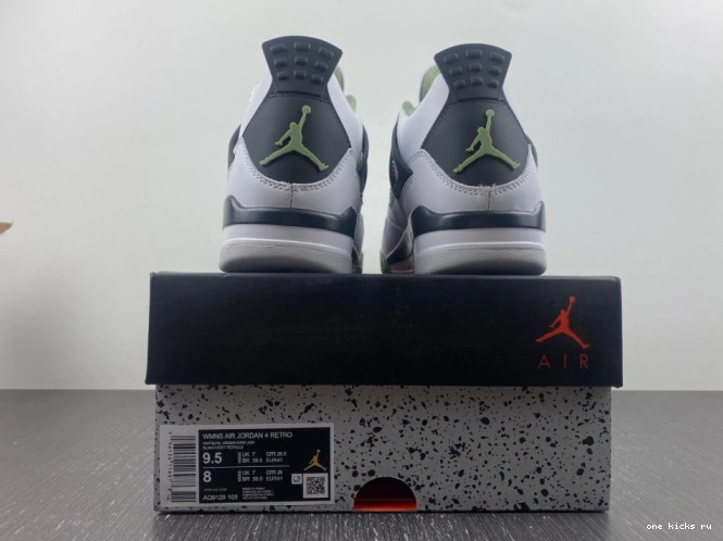 Rep Onekick WMNS Air 4 Jordan Seafoam AQ9129-103 0807